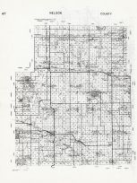 Nelson County, North Dakota State Atlas 1961